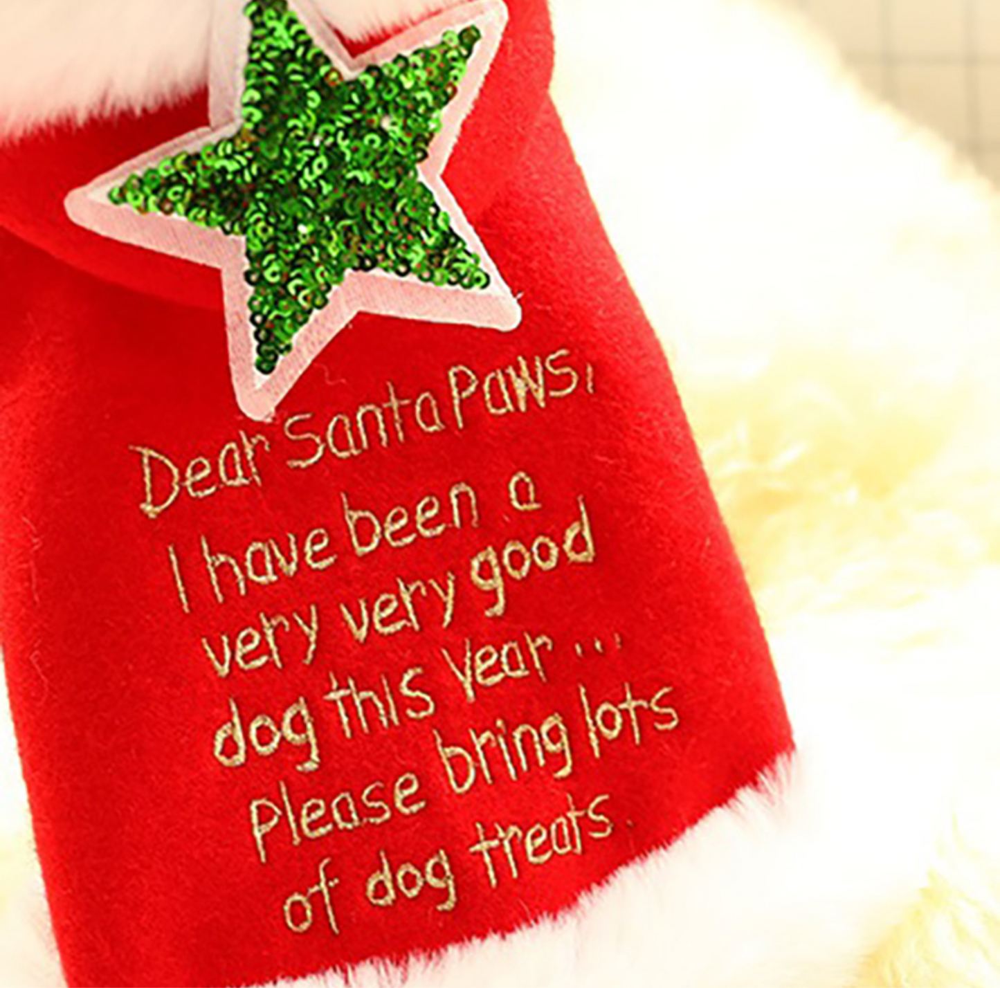 Santa Dog Coat